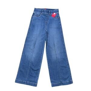 SPANX Seamed Front Wide Leg Jeans